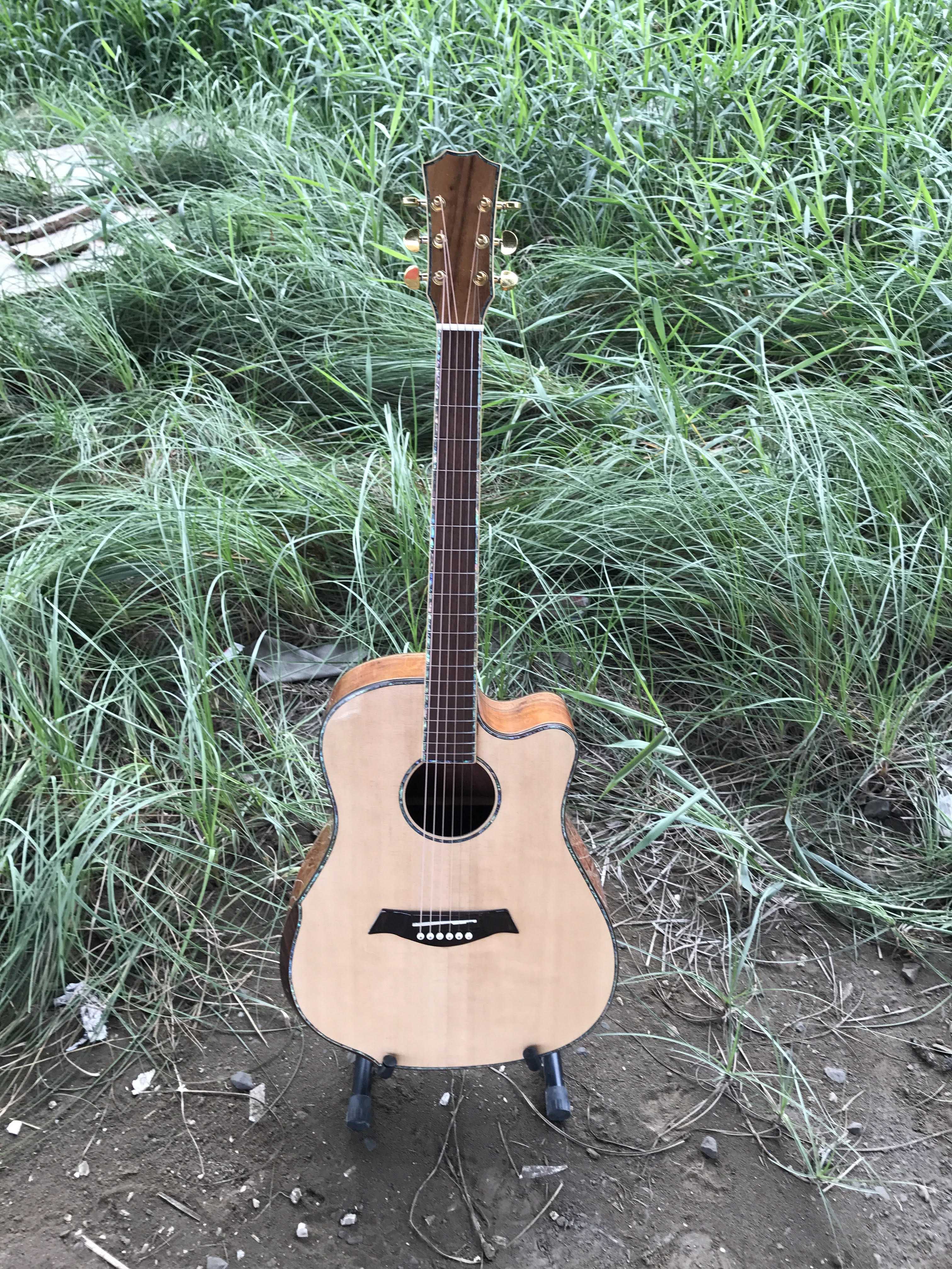 GUITAR ACOUSTIC GỖ KOA MỸ DÁNG D KHUYẾTCẨN XÀ CỪ TUYỆT PHẨM 