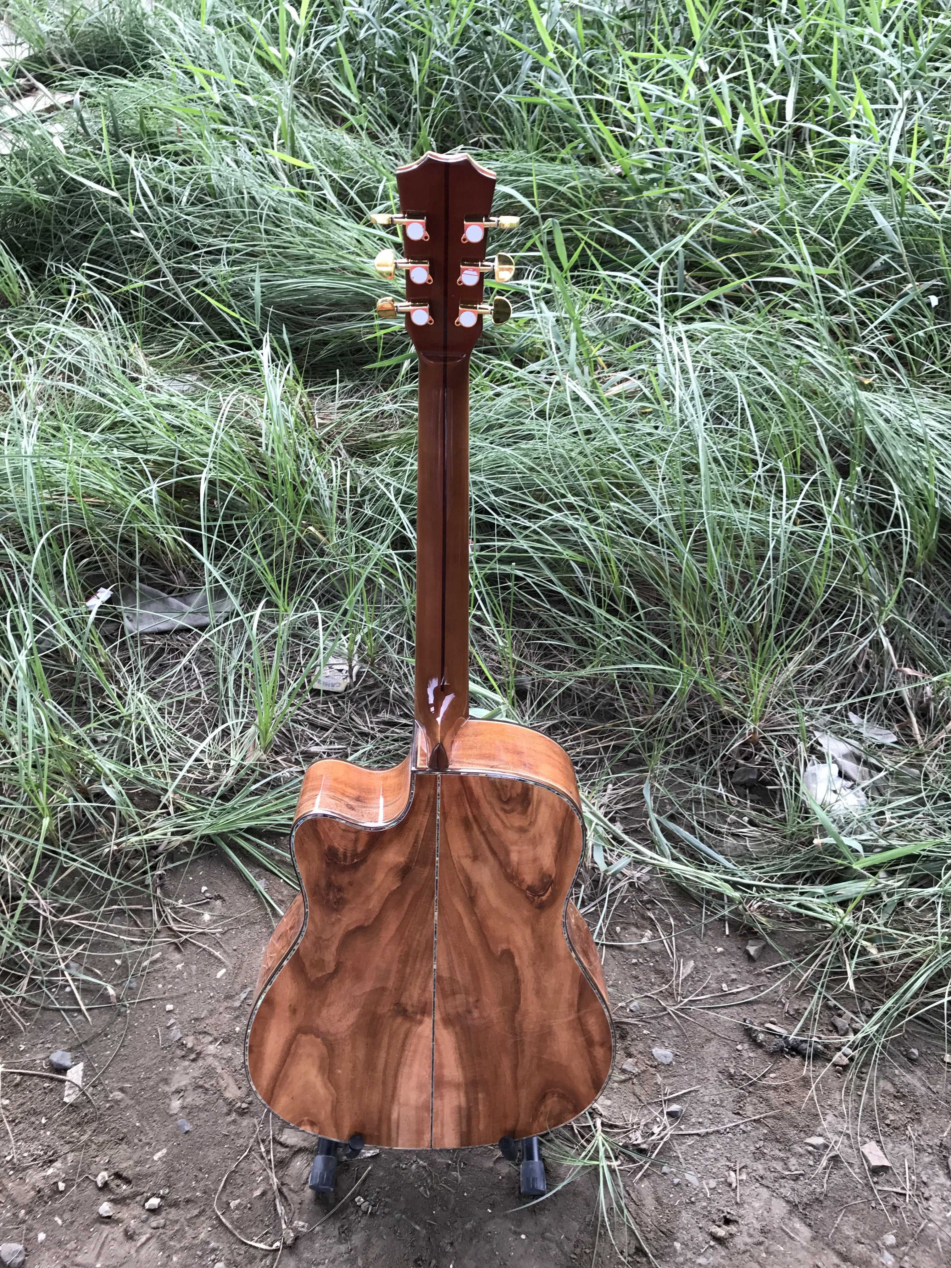 GUITAR ACOUSTIC GỖ KOA MỸ DÁNG D KHUYẾTCẨN XÀ CỪ TUYỆT PHẨM 